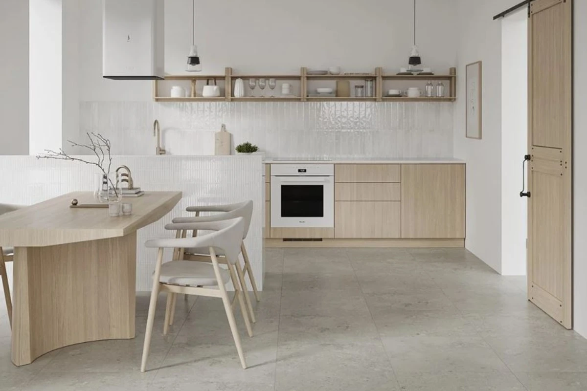 Paradyż Monpelli White – jasna aranżacja w stylu skandynawskim