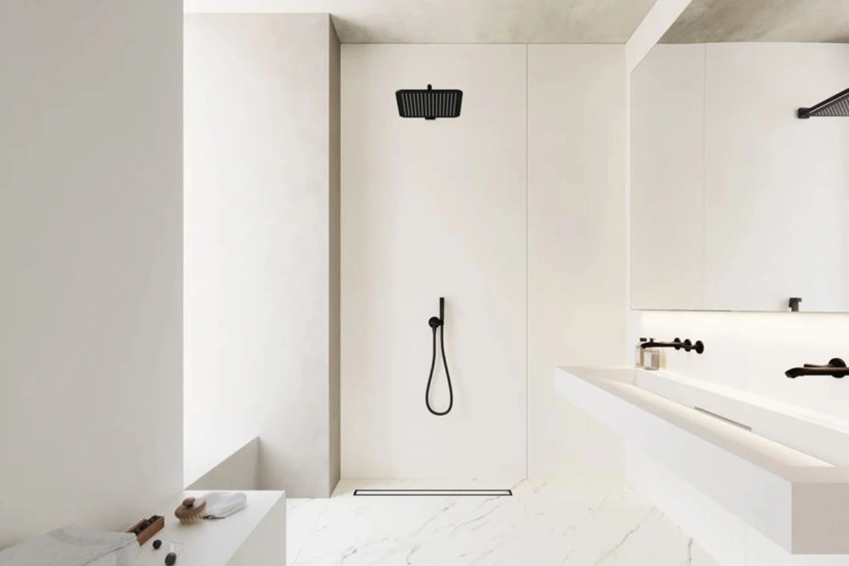 Paradyż Architeq White – minimalistyczna łazienka w odcieniach bieli