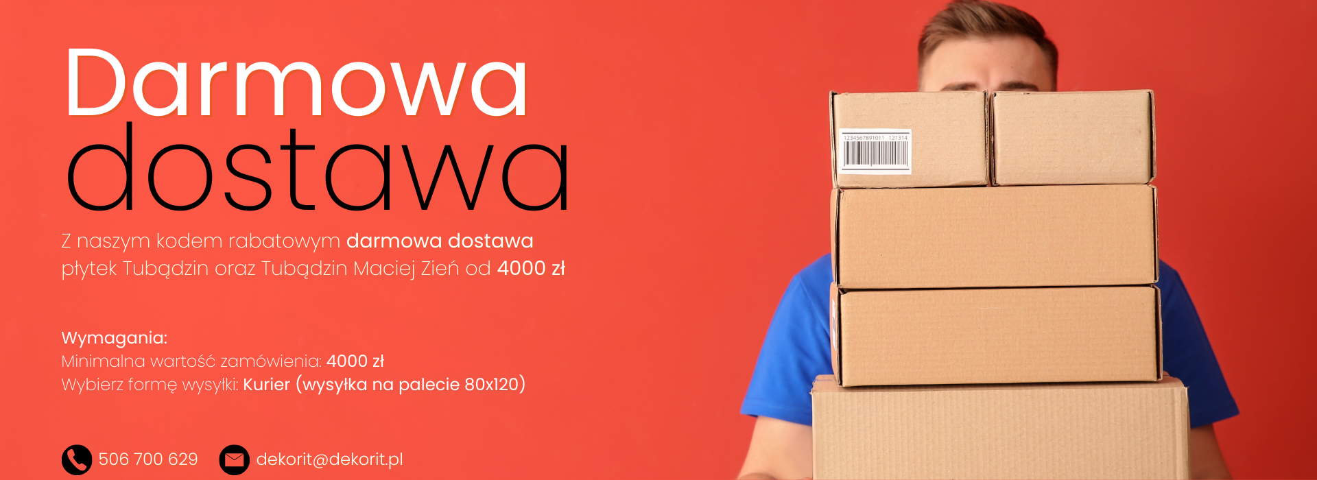 Darmowa dostawa płytek Tubądzin i Tubądzin Maciej Zień