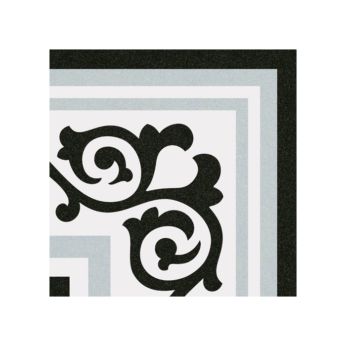 Vives 1900 Gibert-3 Gris 20x20 Dekoracja