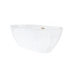 Wanna wolnostojąca Corsan RENO 170 x 80 cm Korek klik-klak Miedziany / Różowe Złoto
