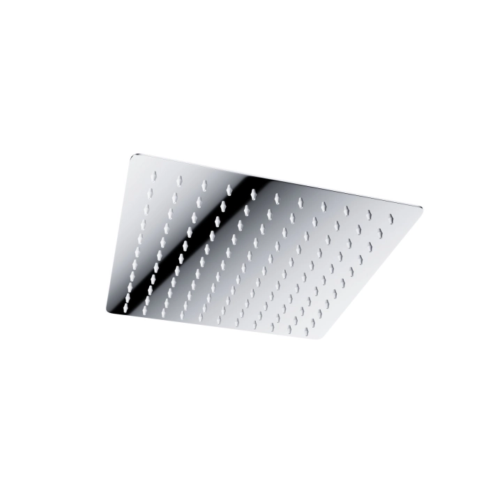 Zestaw prysznicowy Corsan Ango chrom z deszczownicą 30 cm, baterią termostatyczną i słuchawką