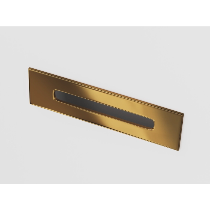 Wanna wolnostojąca Corsan RENO 170 x 80 cm Korek klik-klak Miedziany / Różowe Złoto