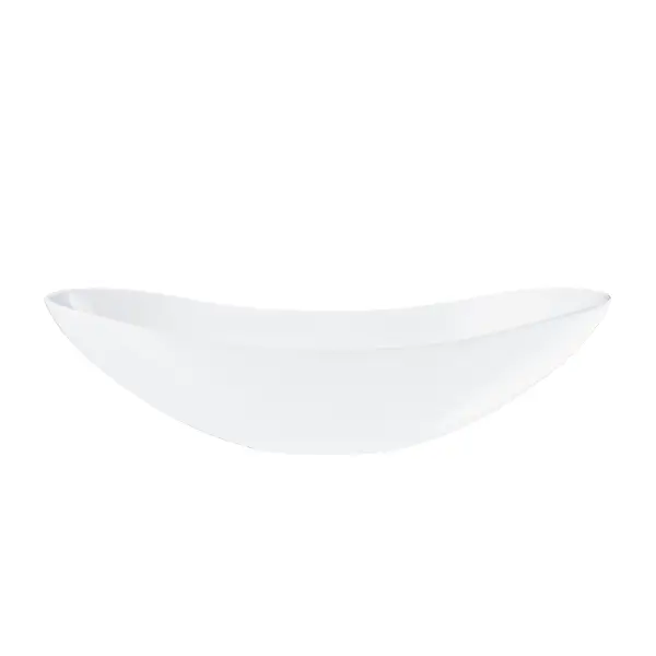 Wolnostojąca umywalka nablatowa Corsan 649964 owalna biała 625x350x165 cm