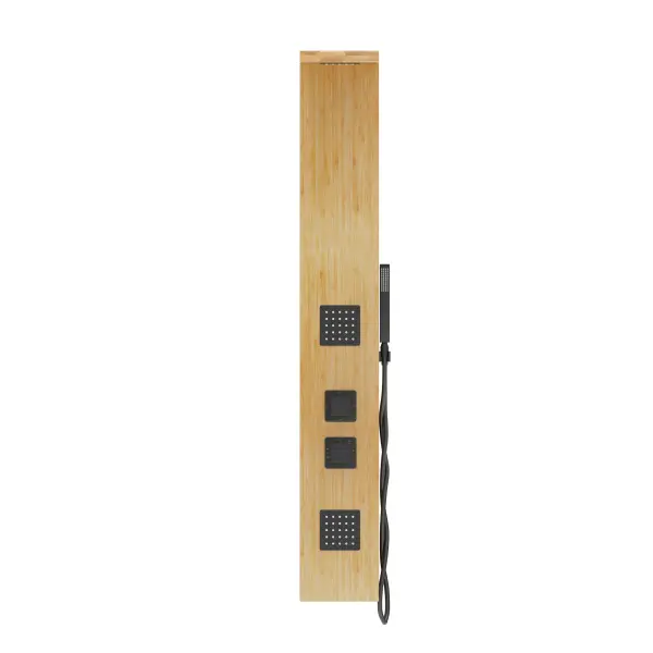 Panel prysznicowy Corsan BASTI Termostat Drewno bambusowe