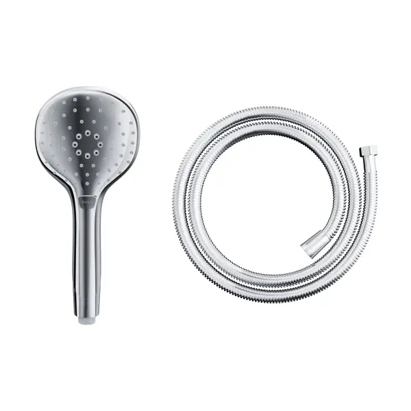 Słuchawka prysznicowa Corsan CMP002CH chrom z wężem prysznicowym CMW150
