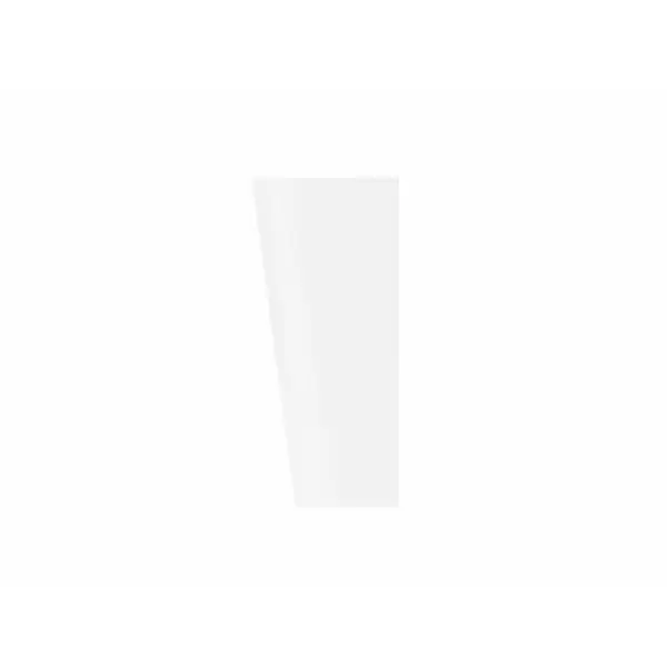 Stojąca umywalka akrylowa Corsan Olia z syfonem i korkiem białym