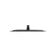 Zestaw prysznicowy Corsan Ango czarny z deszczownicą 25 cm, baterią i słuchawką
