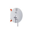 Zestaw prysznicowy podtynkowy Corsan Lugo Z03MCH Chromowany