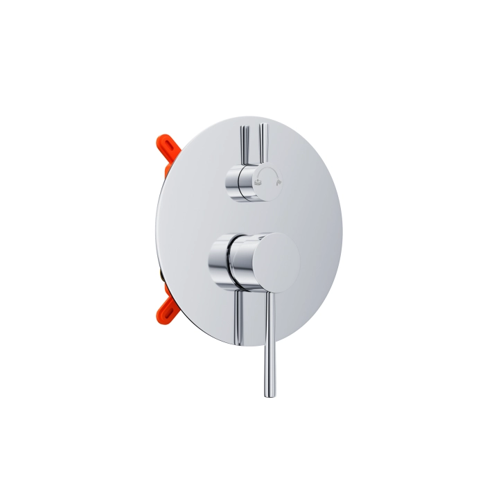 Zestaw prysznicowy podtynkowy Corsan Lugo Z03MCH Chromowany