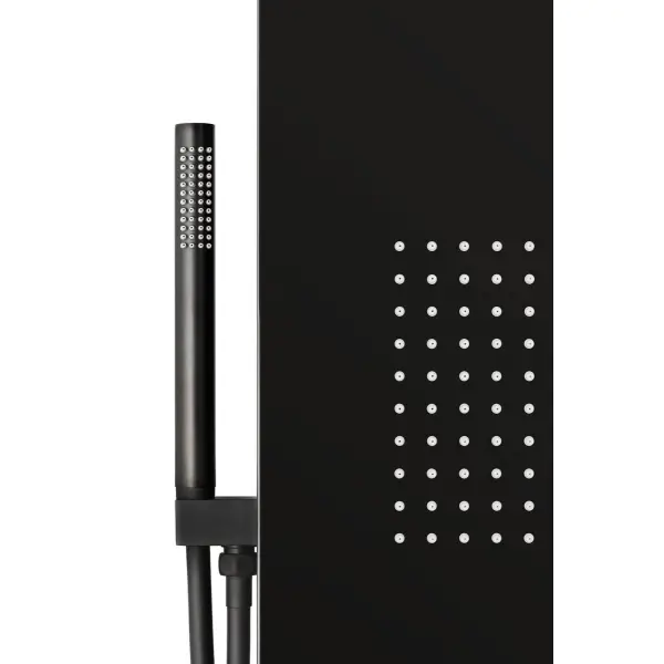 Panel prysznicowy Corsan DUO Termostat Czarny