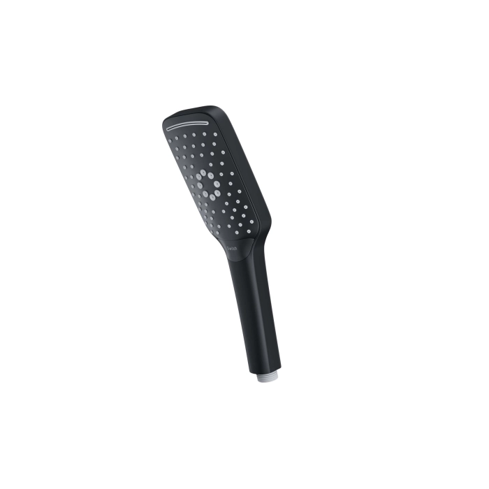 Słuchawka prysznicowa Corsan CMP003BL/BL czarna z wężem prysznicowym CMW250 PCV