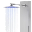 Panel prysznicowy Corsan NEO Mieszacz Stal Deszczownica LED