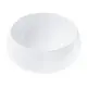 Umywalka nablatowa Corsan okrągła 400x400x160 mm z korkiem Klik-Klak białym