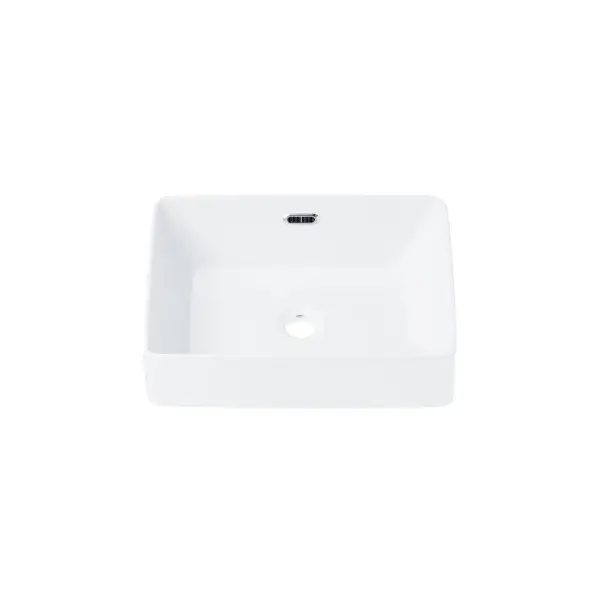 Wolnostojąca umywalka nablatowa Corsan 649957 prostokątna biała 400x300x160 cm