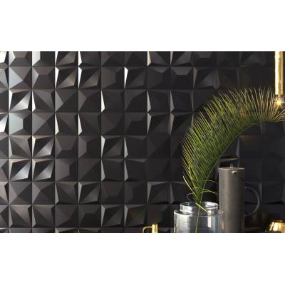 DUNE SHAPES MULTISHAPES BLACK 25x25 187347 mat