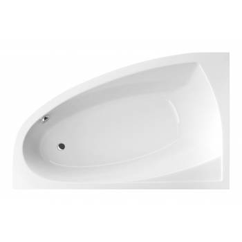 Excellent Aquaria Comfort Wanna 160x100 Lewa Biała WAEX.AQL16WH