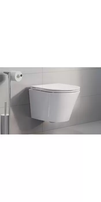 Excellent WC Joker FlashRim 47x36 z deską w/o SLIM CENL.4504.470.WH