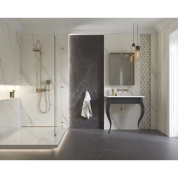 Paradyż Calacatta Gres Szkl. Rekt. Mat. 119,8x119,8