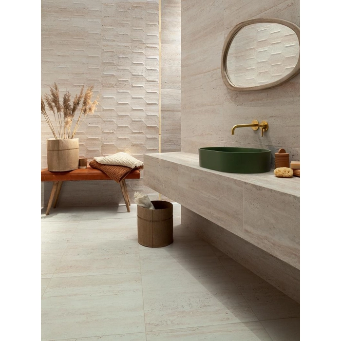 Tubądzin Płytka ścienna Tissue beige 29,8x74,8