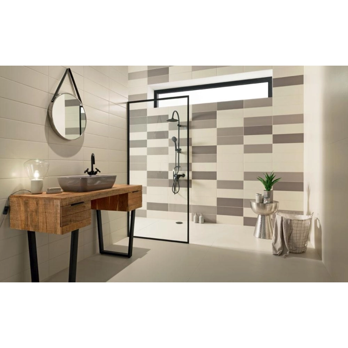 Tubądzin Płytka ścienna Industria brown 30,8x60,8