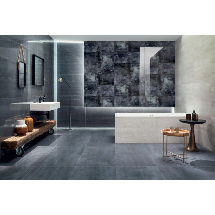 Tubądzin Płytka ścienna Grunge white 32,8x89,8