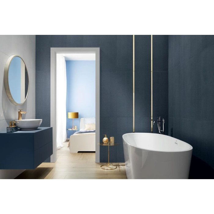 Tubądzin Płytka ścienna House of Tones blue 32,8x89,8