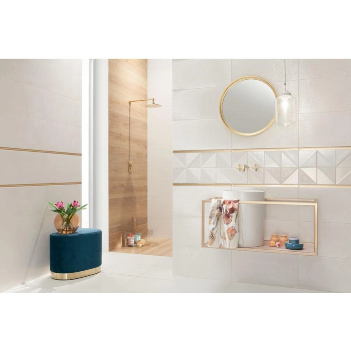 Tubądzin Listwa ścienna Glass Gold 59,8x2,3