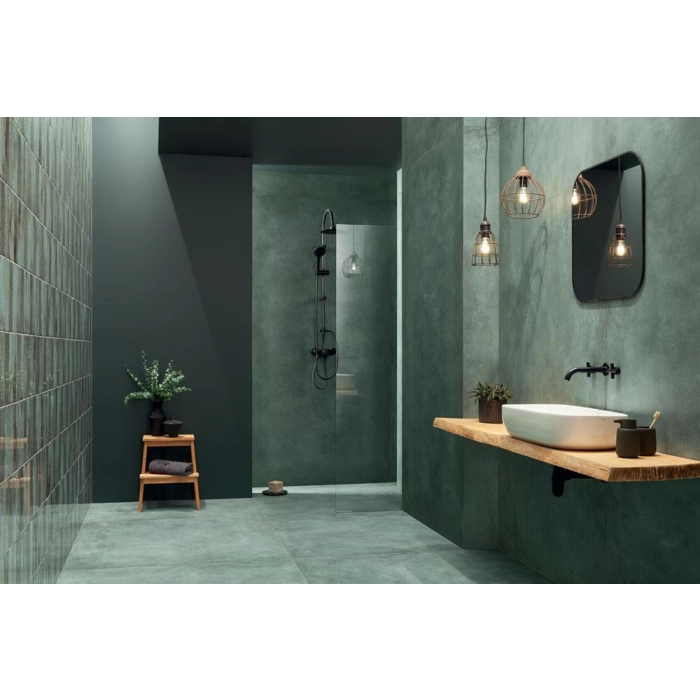 Tubądzin Płytka gresowa Patina Plate green MAT 119,8x59,8