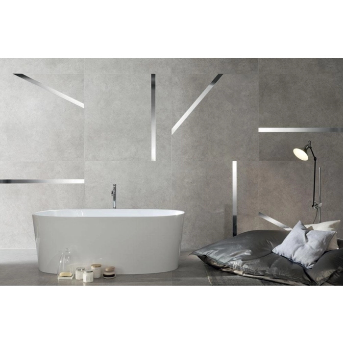 Tubądzin Stopnica podłogowa Aulla graphite 119,8x29,6