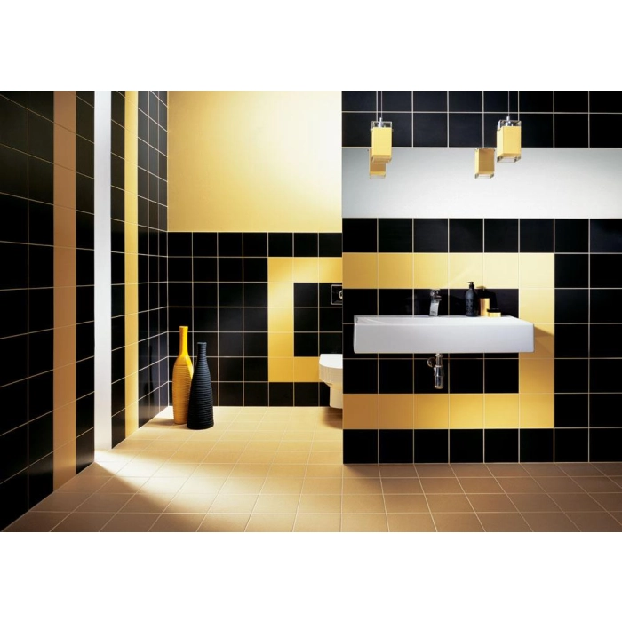 Tubądzin Płytka ścienna Pastel Czarny 20x20