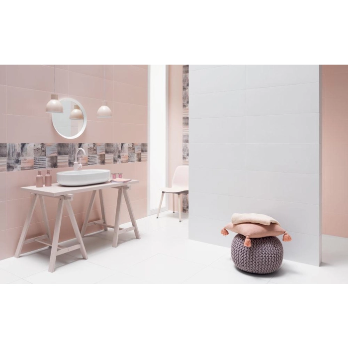 Tubądzin Płytka ścienna Colour white 29,8x74,8