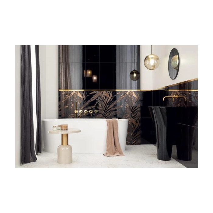 Tubądzin Dekor ścienny 2-elementowy Sophi Oro lamina 59,8x59,8