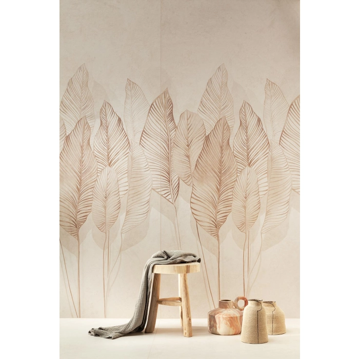 Tubądzin Płytka gresowa Mild Clay ivory STR 119,8x119,8