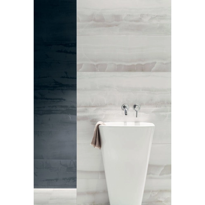 Tubądzin Płytka ścienna Coma navy 32,8x89,8