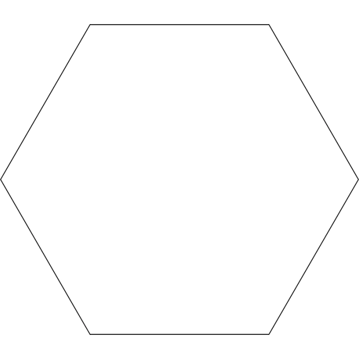 Tubądzin Płytka gresowa Cielo e Terra Bianco Geometry MAT 22,1x19,2x0,6