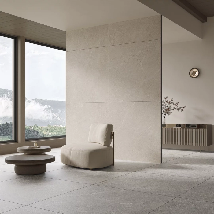 Paradyż Misty Rock Crema Gres Szkl. Rekt. Mat. 119,8x119,8