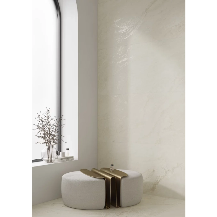 Paradyż Soft Cream White Gres Szkl. Rekt. Mat. 119,8x119,8