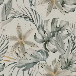 PORCELANITE DOS  PG.HELSINKI 1841 BLANCO DECOR GARDEN 100x100