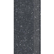 Paradyż Macroside Antracite Stopnica Prosta Nacinana Mat. 29,8x59,8