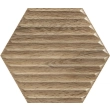 Paradyż Woodskin Wood Heksagon Struktura B Ściana 19,8x17,1