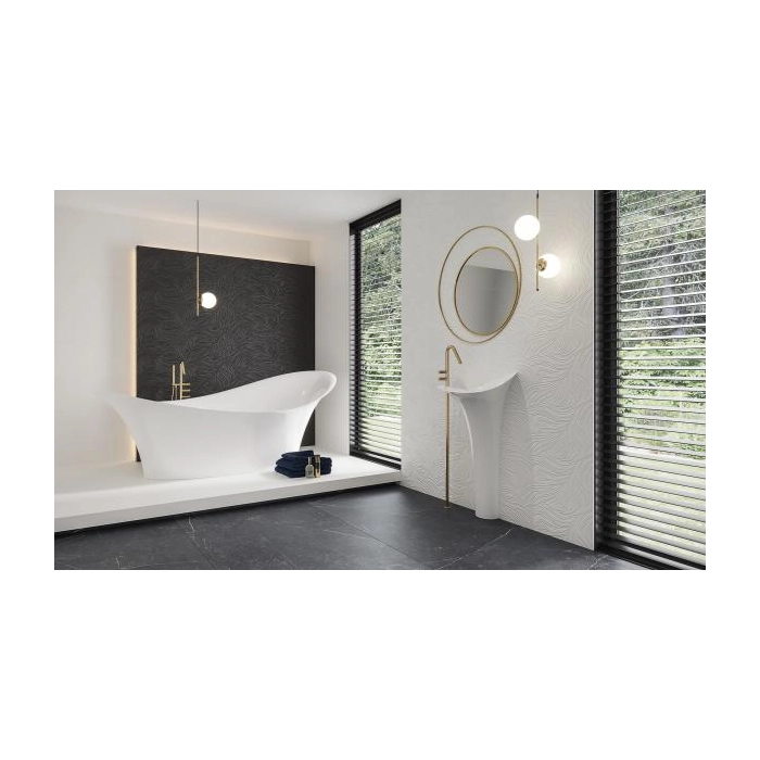 Paradyż Elegant Surface Perla Inserto Struktura A 29,8x89,8