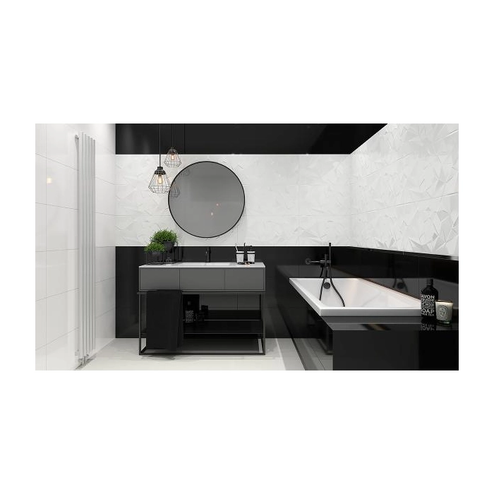 Paradyż Synergy Nero Ściana 30x60