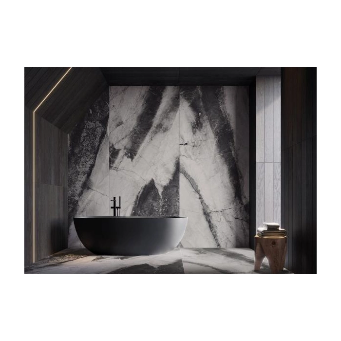 Paradyż Deus Symphony Black Gres Szkl. Rekt. Poler 119,8x119,8