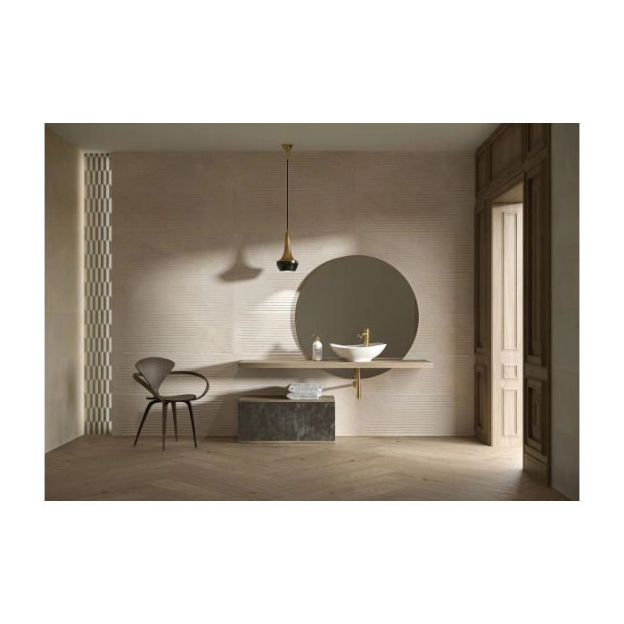 Paradyż Mystic Shadows Beige Ściana Rekt. 39,8x119,8