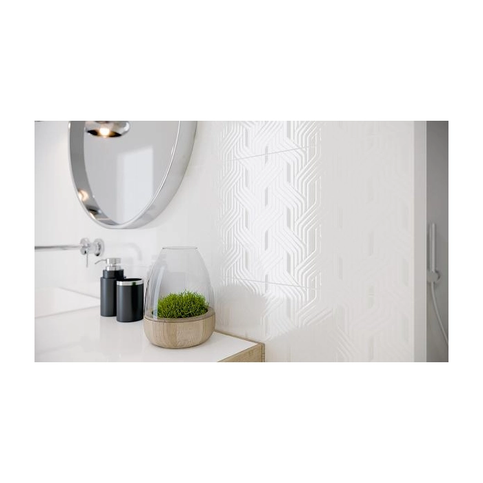 Paradyż Synergy Bianco Inserto 30x60