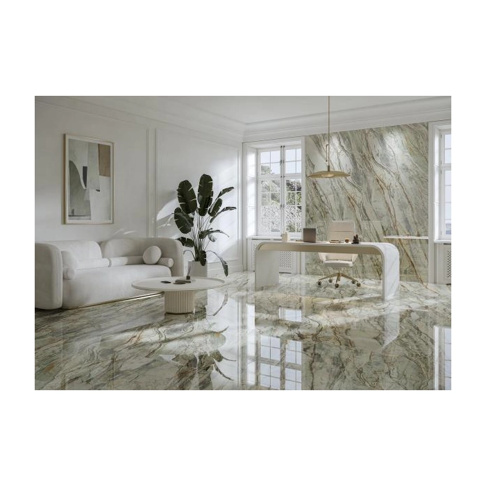 Paradyż Abstract Green Gres Szkl. Rekt. Poler 59,8x119,8