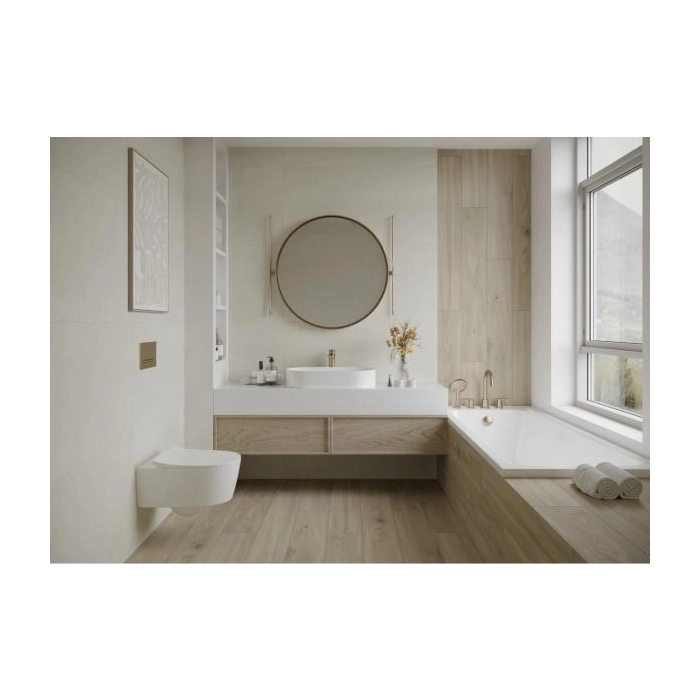 Paradyż Bergdust White Ściana Rekt. Mat 29,8x59,8