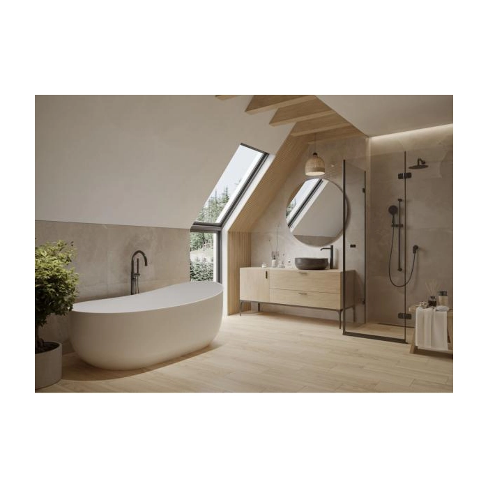 Paradyż Lovstone Grey Gres Szkl. Rekt. Półpoler 59,8x59,8