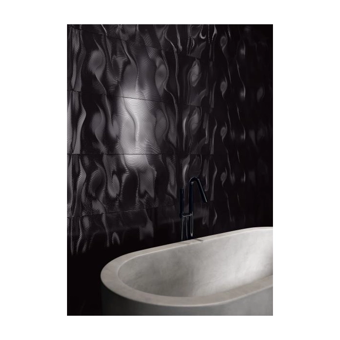 Paradyż Night Queen Black Ściana Rekt. Połysk 39,8x119,8